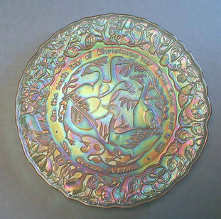 12 days of Christmas- 6 Geese a-Laying, satin, Fenton