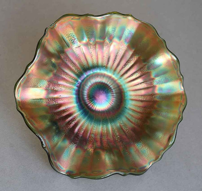 Stippled Rays, green