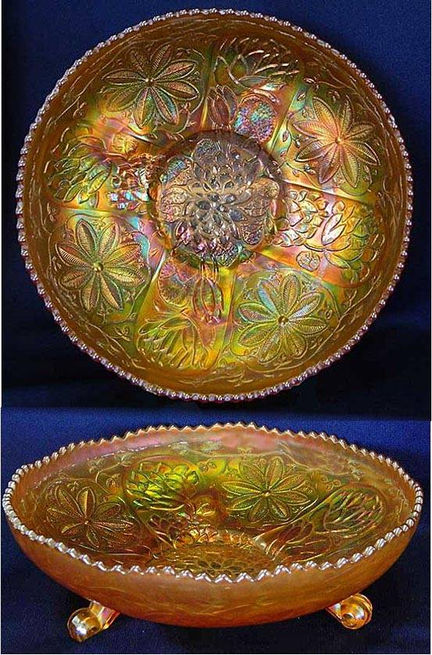 Waterlily IC shape ftd Master berry bowl, marigold