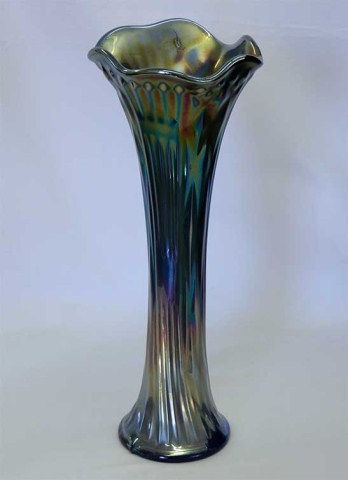 Nine Sixteen vase, blue