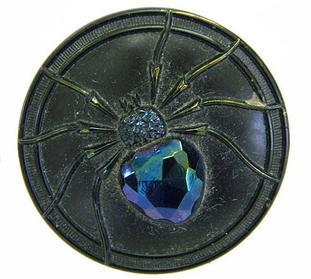 Big Spider hatpin, dark