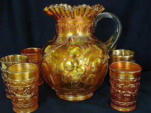 Apple Tree water set, marigold