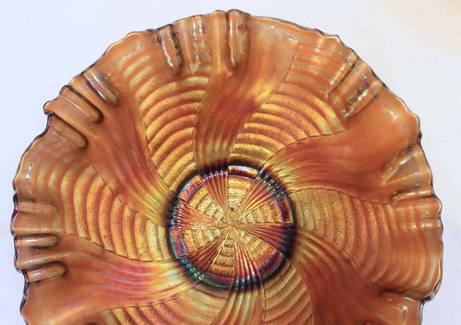 Ribbon Tie, 3 in 1 edge bowl, marigold
