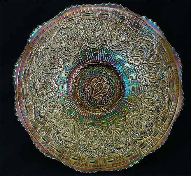 Persian Medallion 9" plate - blue