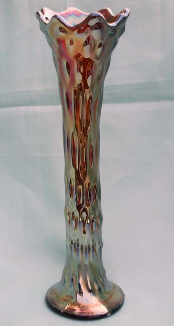 Rustic vase in amethyst