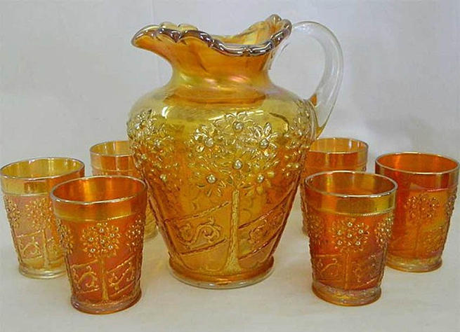 Orange Tree - Orchard water set, marigold