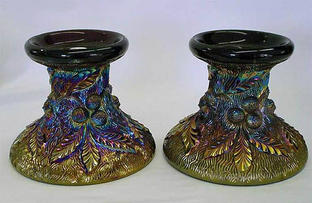 Acorn Burrs punch bases, purple