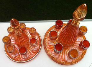 Berry Band & Ribs liquor and wine sets -Cristolerias Piccardo, Argentina