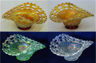 Open Edge basket, 2 sides up