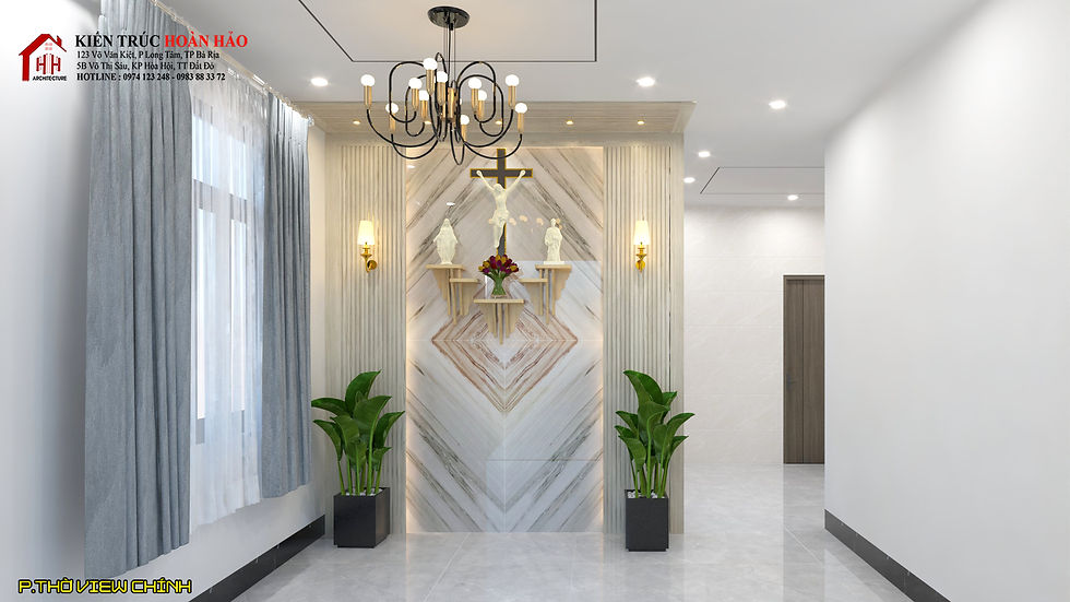 🏡 NT PHÒNG THỜ: NHÀ DÌ CHÍN