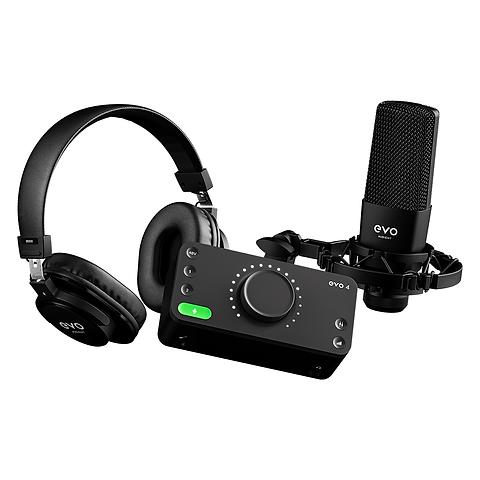 Audient EVO 4 SRB Studio Recording Bundle | AMW.com.br