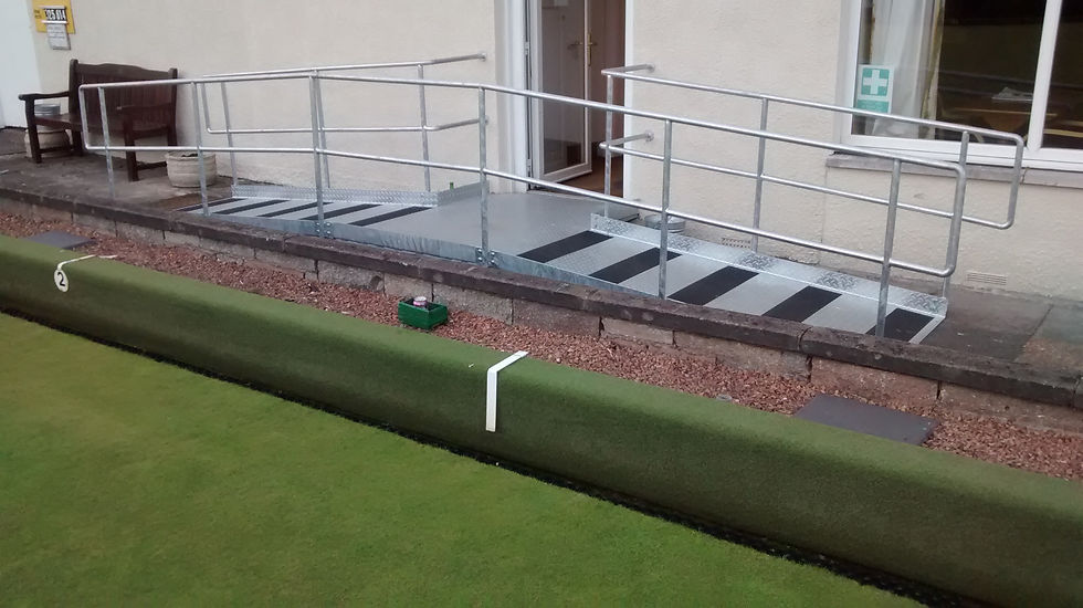 DUffus Park Bowling Club Ramp