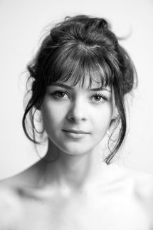 Model portfolio in studio