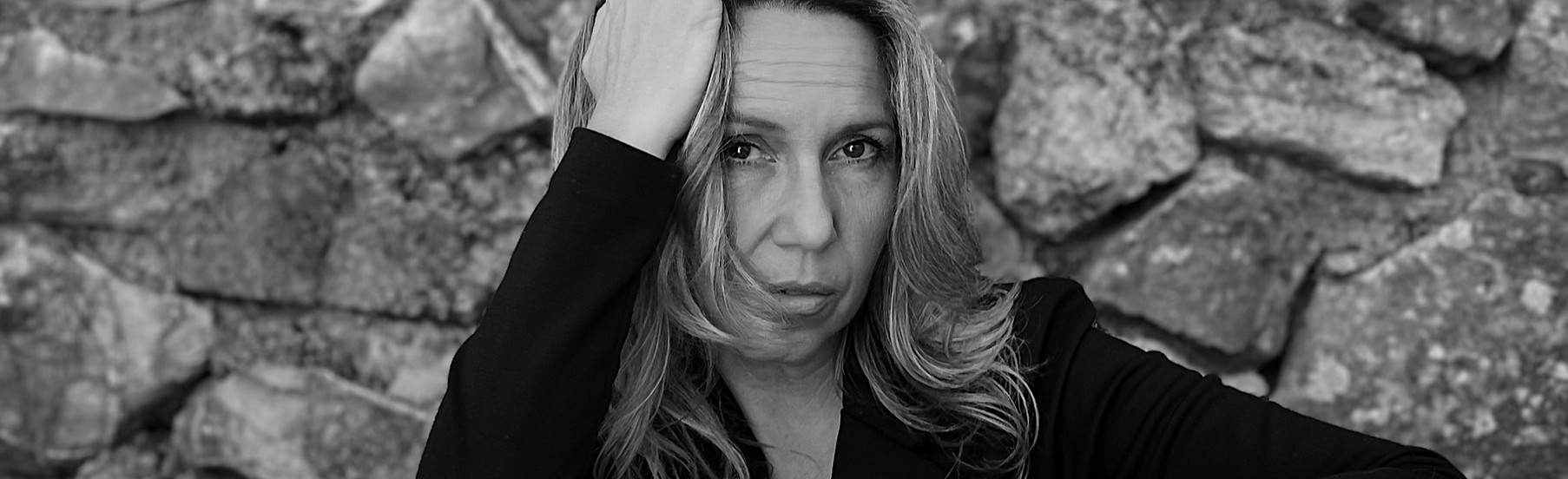 Portrait de Géraldine Auret, artiste peintre contemporaine