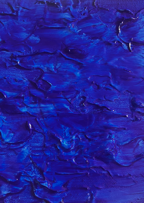 Détails de matière bleu outre-mer