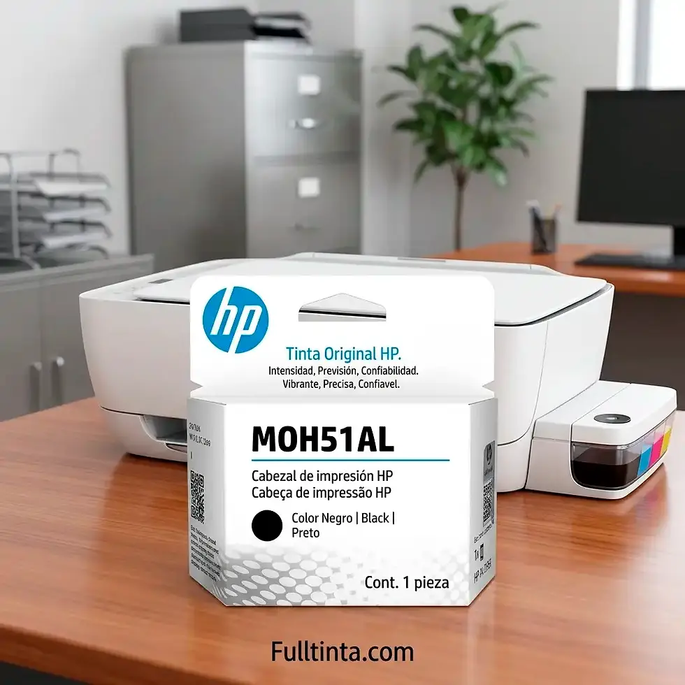 cabezal cartucho repuesto HP M0H51AL negro en fulltinta caracas