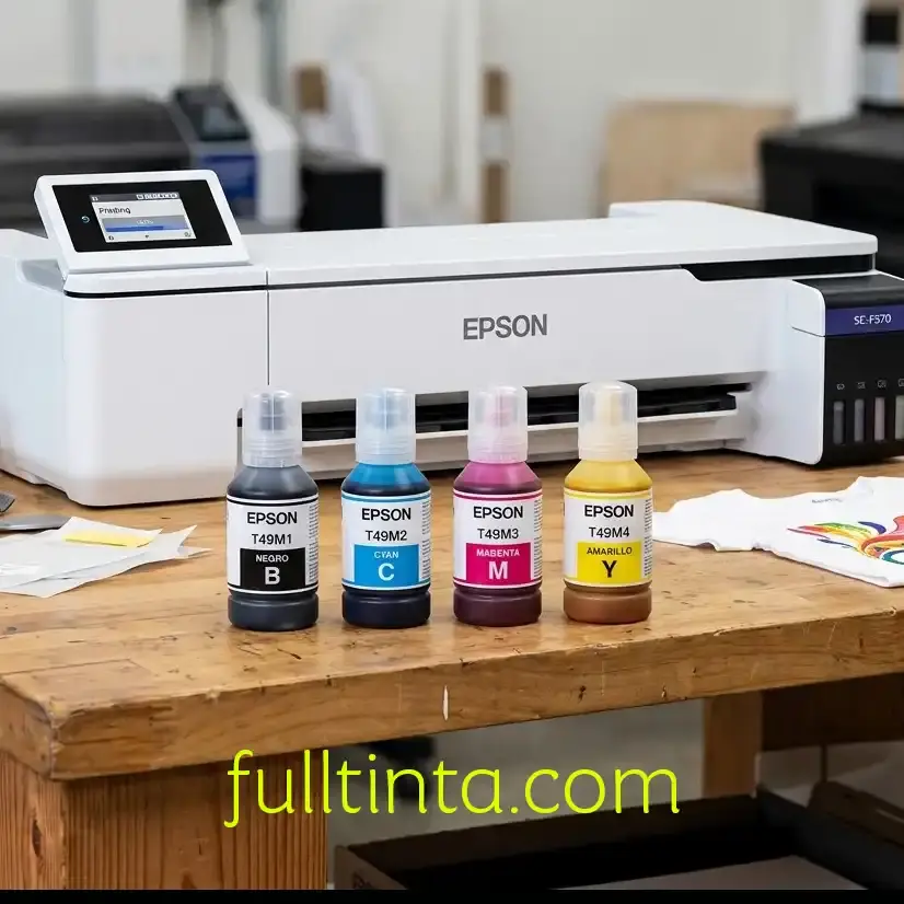Impresora con Combo botella reemplazo tintas EPSON t49 (CMYK)