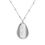 Thumbnail: Exhale, He is Alive! Oval Necklace - Inspirational Jewelry of Faith and Hope