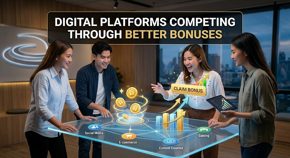 Why Digital Platforms Are Competing Through Better Bonuses