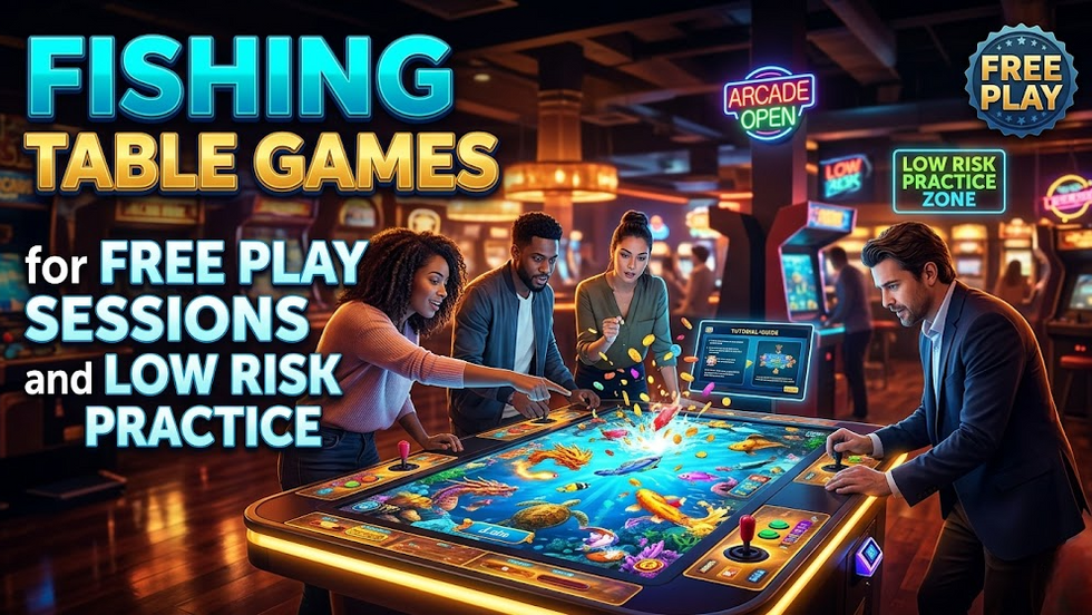 Fishing Table Games for Free Play Sessions and Low Risk Practice
