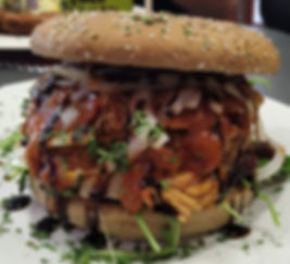 The Wolff´s Diner - Pulled Chicken Toskana Burger