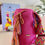Thumbnail: Hot pink Crochet bag