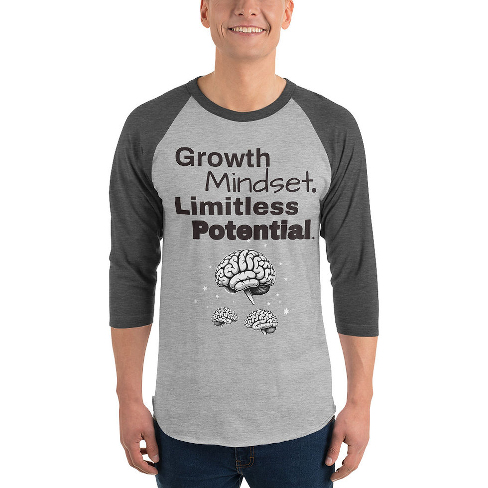 Miniatura: 3/4 sleeve raglan shirt