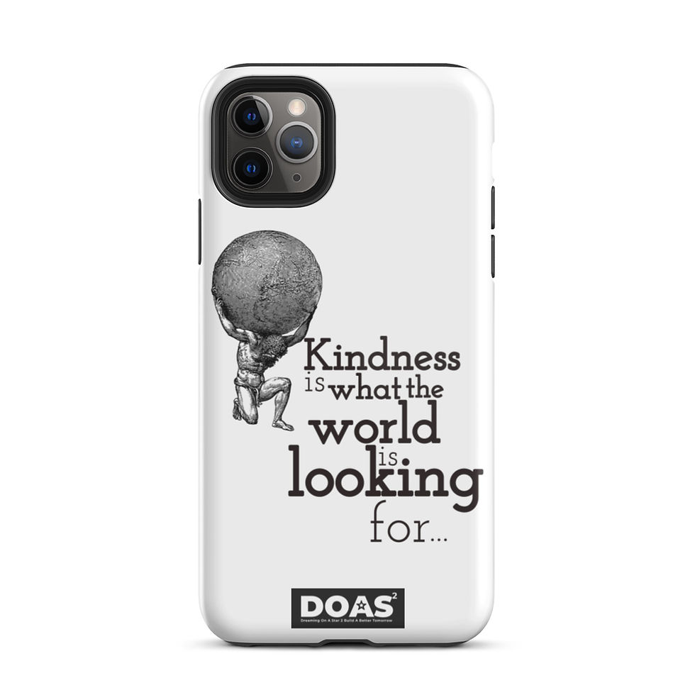 Thumbnail: Kindness is what the world is looking for - Tough iPhone case