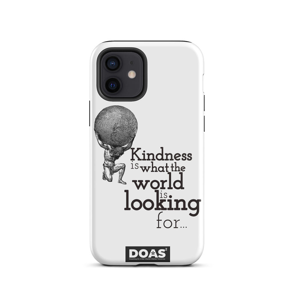 Thumbnail: Kindness is what the world is looking for - Tough iPhone case