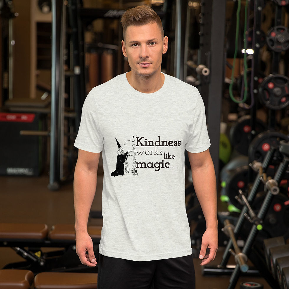 Thumbnail: Kindness works like magic - Unisex t-shirt