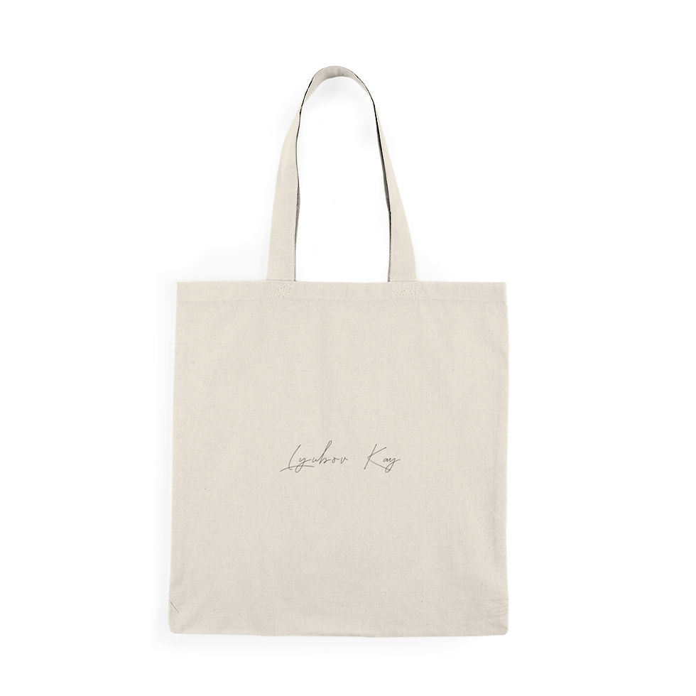 Thumbnail: Lyubov Kay Natural Tote Bag - Every Color Edition