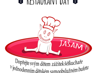 stánek školky Bludovice na Restaurant day (16.5. na Skalkách)