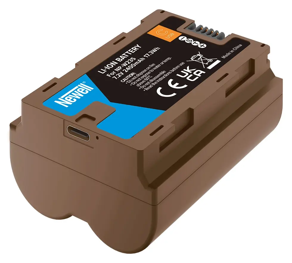 Miniatura: Newell Batteria NP-W235 USB-C per Fujifilm
