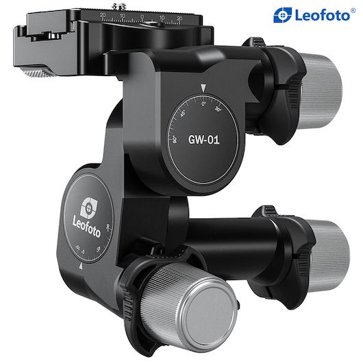 Leofoto GW-01 Testa a 3 Movimenti Micrometrica