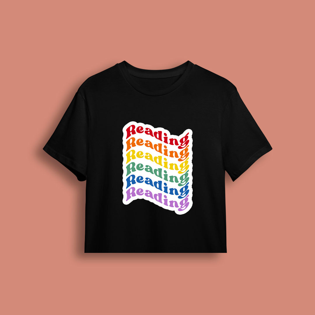 Reading Tshirt (white bubble)