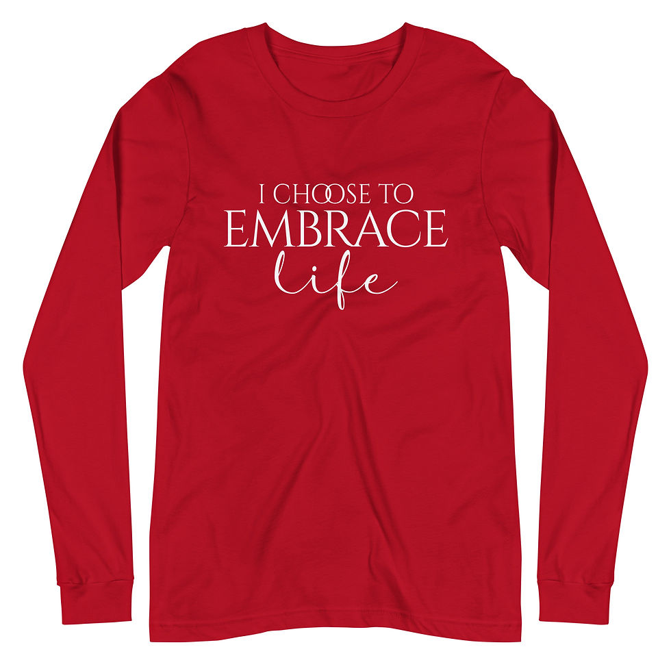 Thumbnail: EMBRACE LIFE Long Sleeve Tee