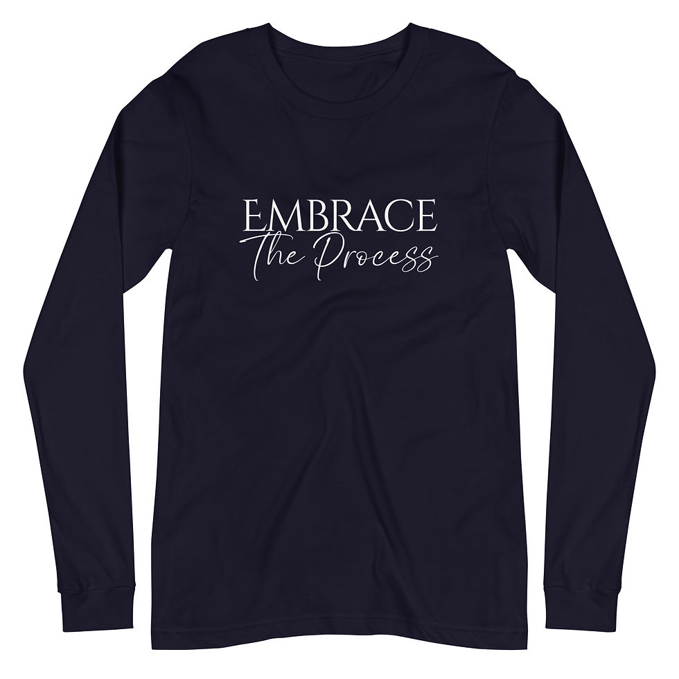 Thumbnail: EMBRACE THE PROCESS Long Sleeve Tee