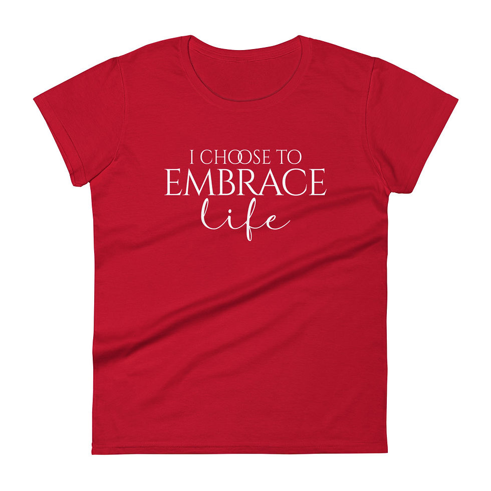 Thumbnail: EMBRACE LIFE | Women's short sleeve t-shirt