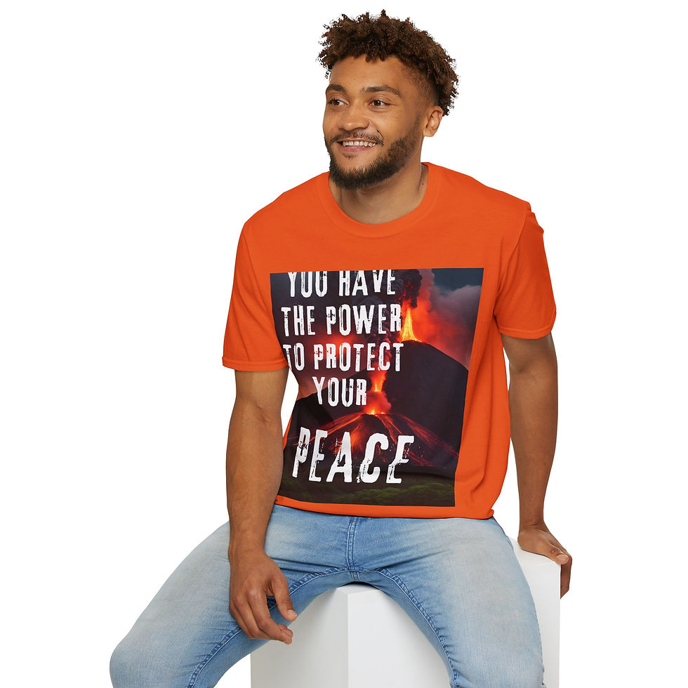 Thumbnail: Protect Your Peace Unisex Motivational Tee