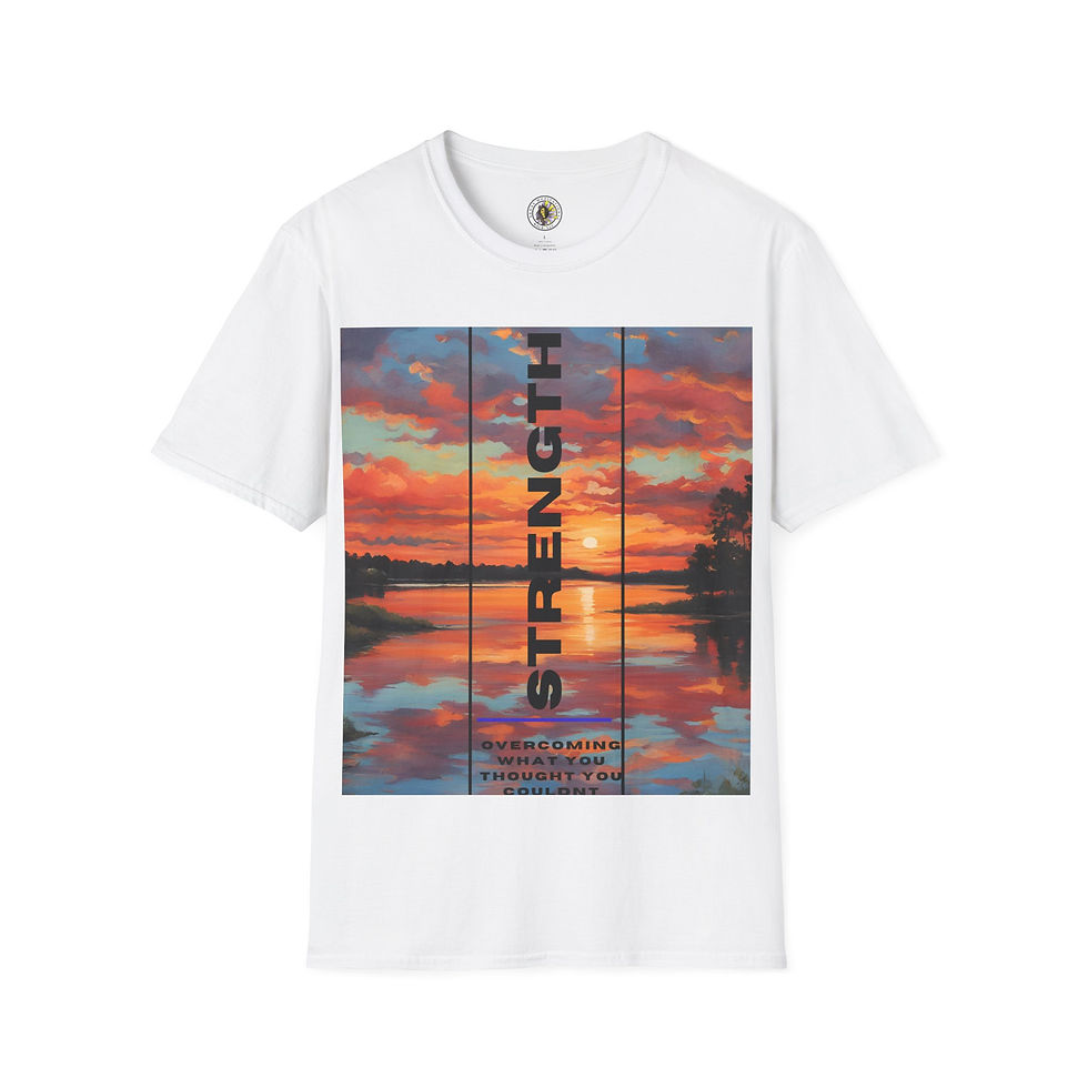Thumbnail: Strength Unisex Heavy Cotton Motivational Tee