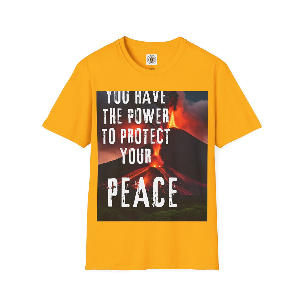 Thumbnail: Protect Your Peace Unisex Motivational Tee