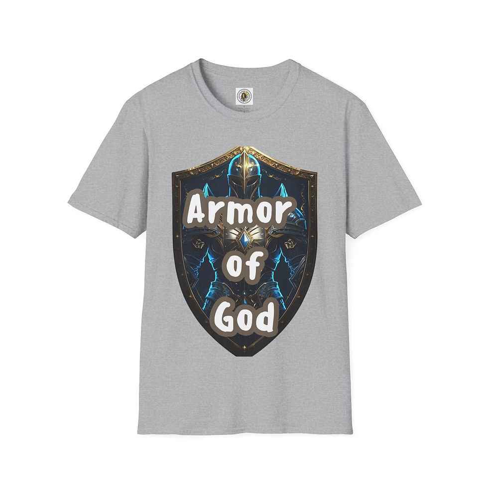 Thumbnail: Armor of God Unisex T-Shirt – Christian Strength & Protection Tee  