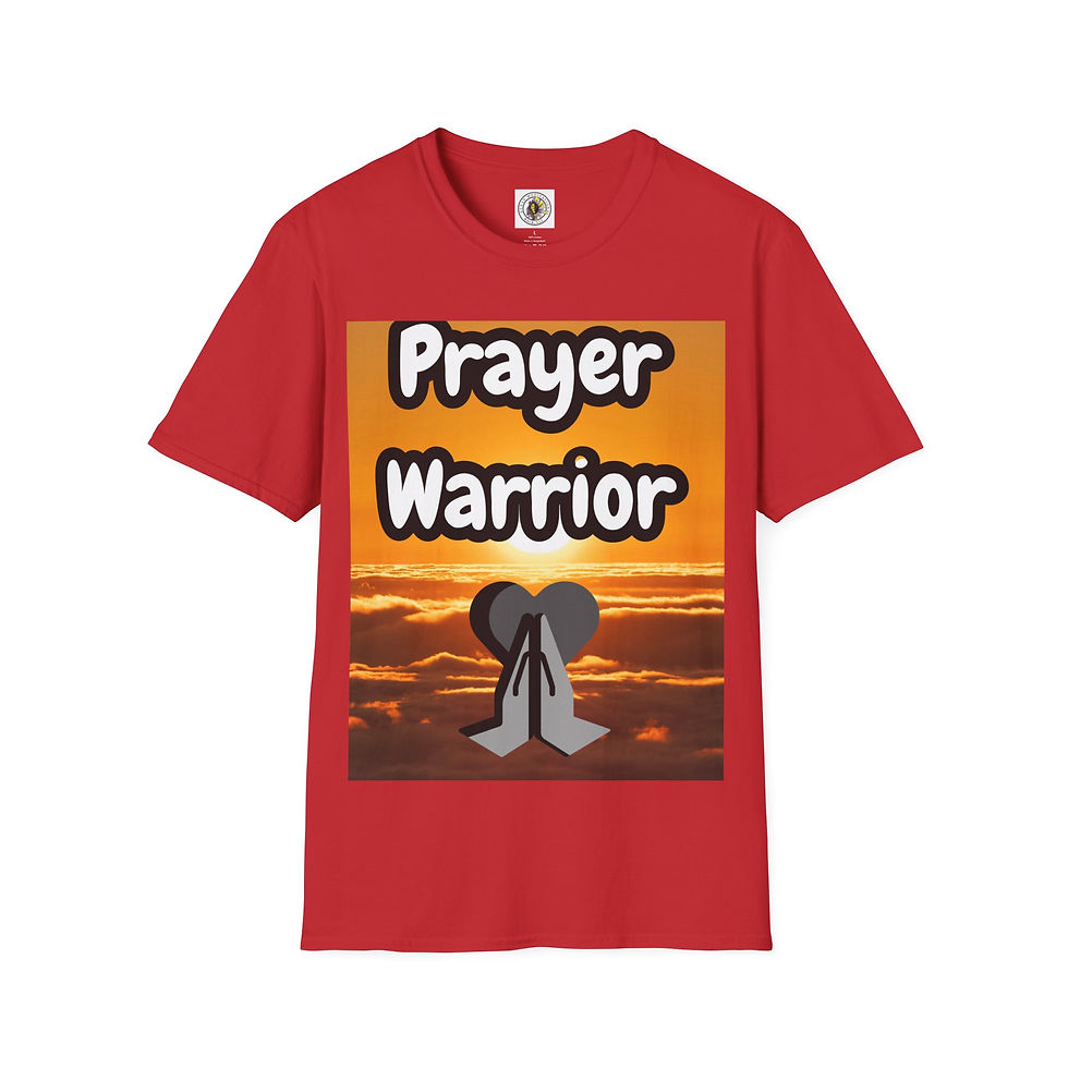 Thumbnail:  Prayer Warrior Christian Unisex T-Shirt – Faith & Strength Tee