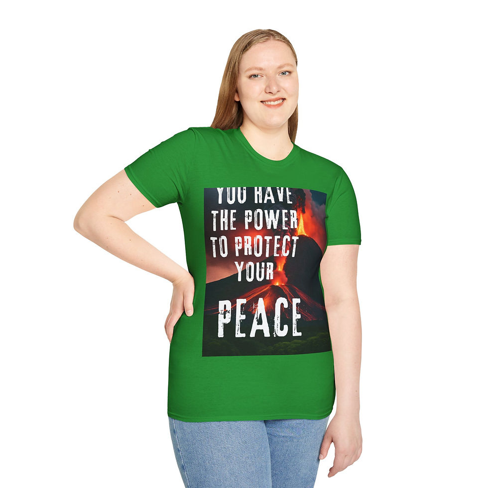 Thumbnail: Protect Your Peace Unisex Motivational Tee