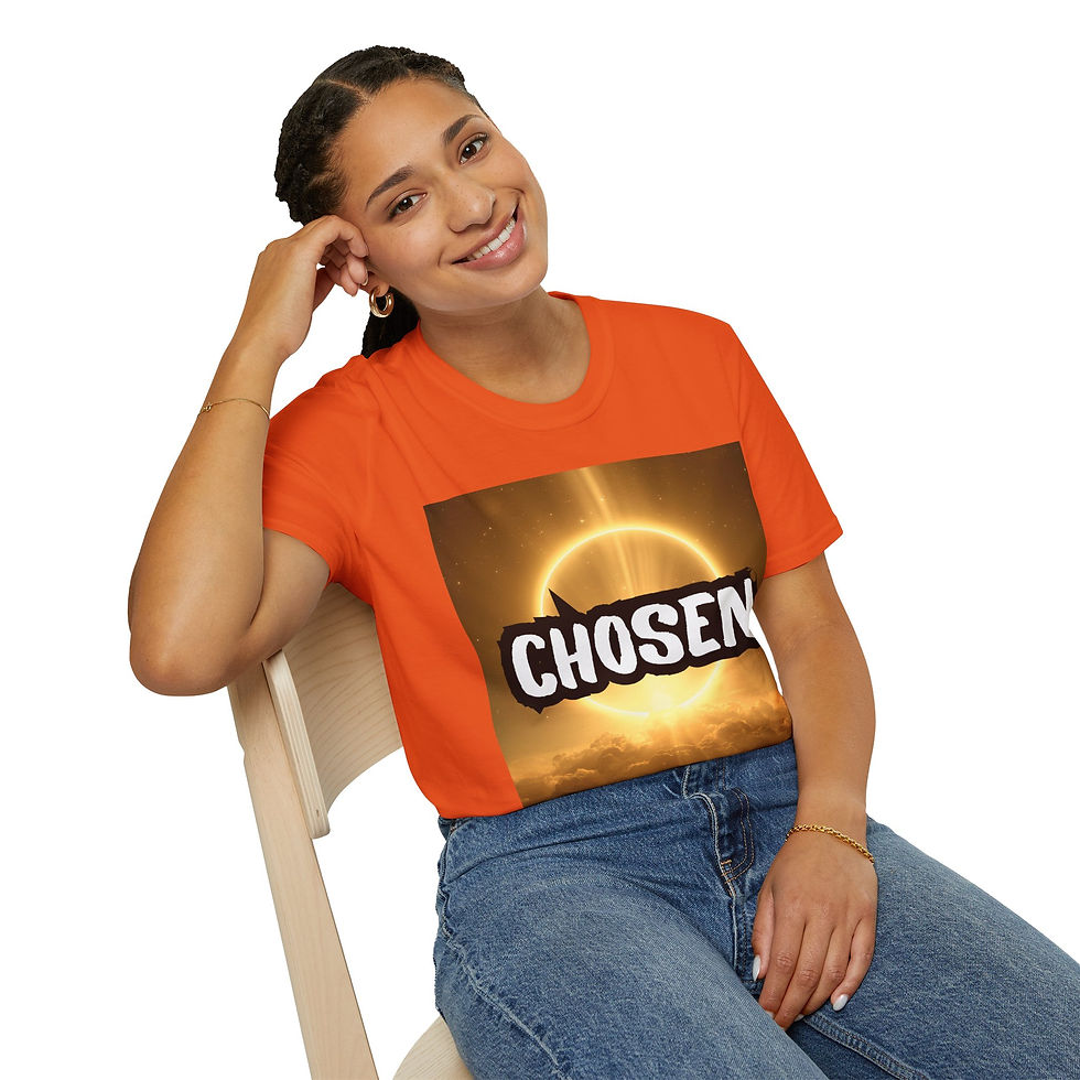 Thumbnail: Chosen Christian T-Shirt – Inspirational Faith Tee