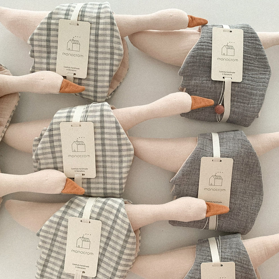 Miniatura: Oca de tela Gris