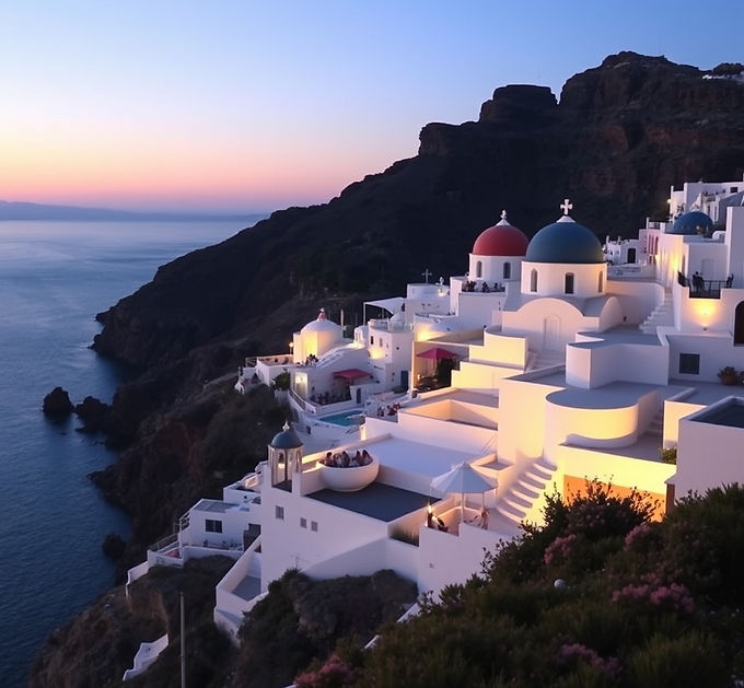 Background image of Santorini Greece with Ocean.jpg