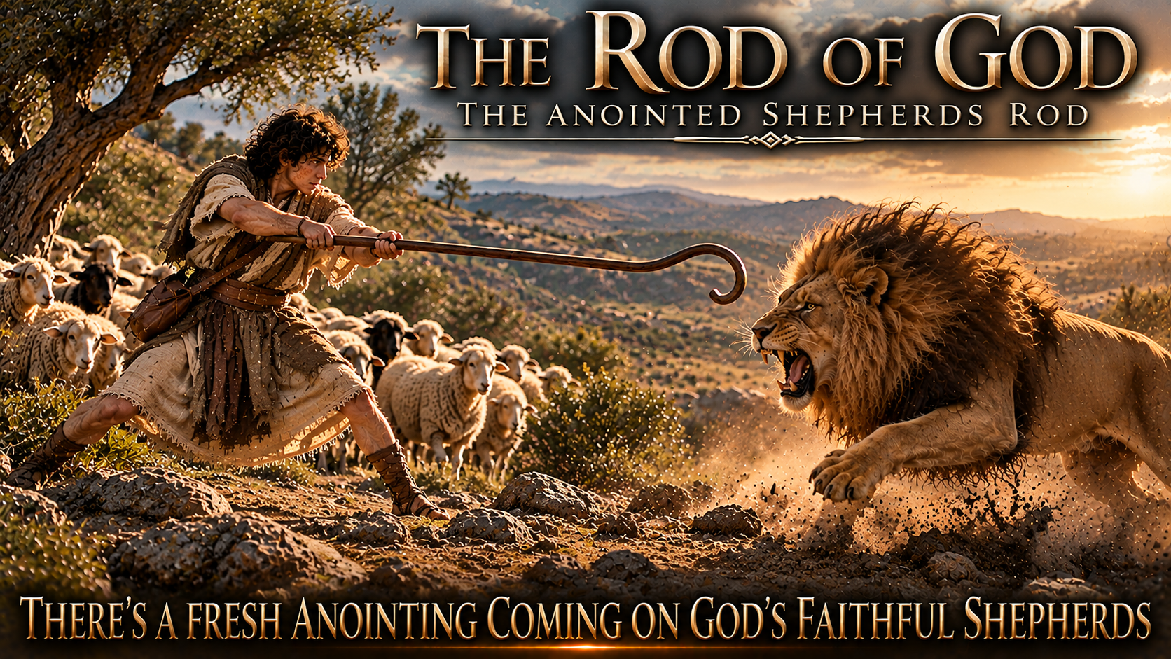 THE ROD OF GOD - THE ANOINTED SHEPHERD'S ROD