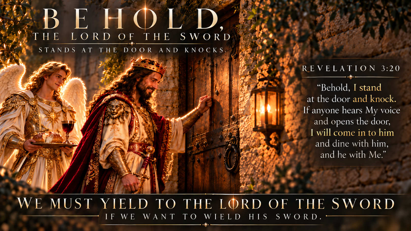 The LORD Of The Sword is Knocking @ Our Door
