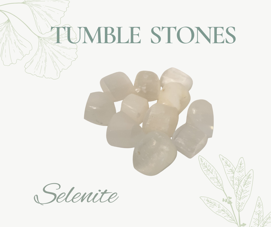 Selenite Tumble Stone